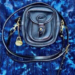 Dooney & Bourke Black Leather Crossbody Bag